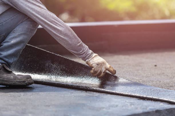 Professional Waterproofing technician working in Salem, IN